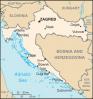 mapa Chorvatsko