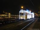 Budapešť - ozdobená tramvaj